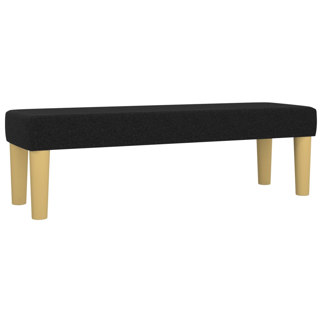 Sitzbank Hellgrau 70x30x30 cm Stoff