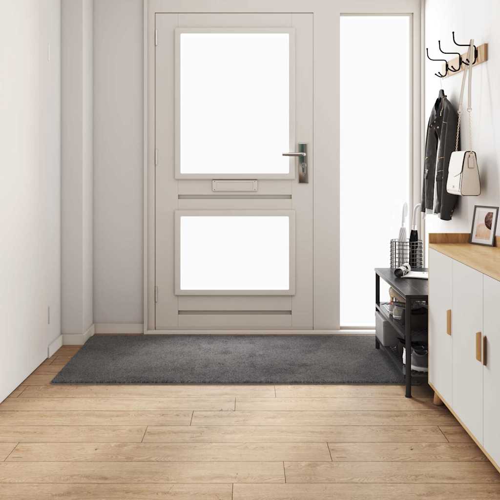 Teppichläufer Grau 50 x 100 cm 100% Polypropylen Tuft