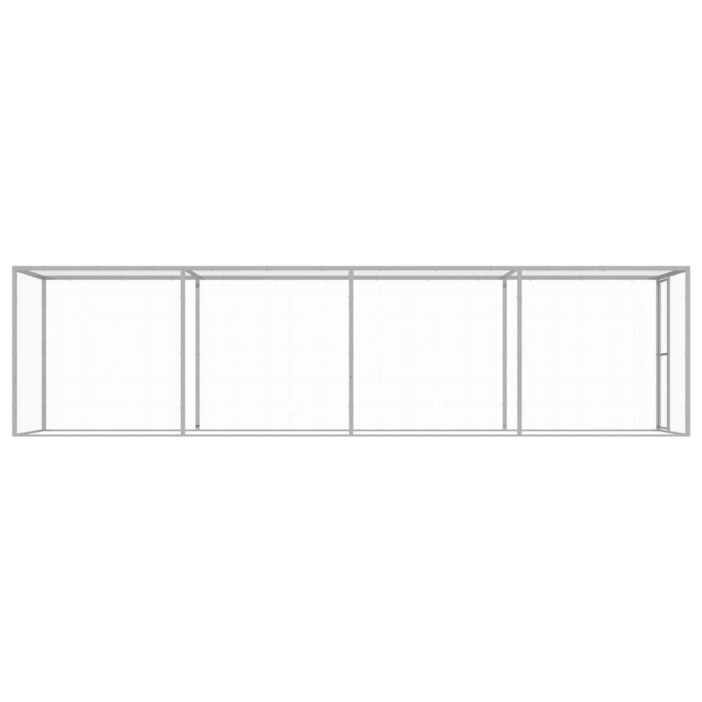 Katzenkäfig 1,5x1,5x1,5 m Verzinkter Stahl