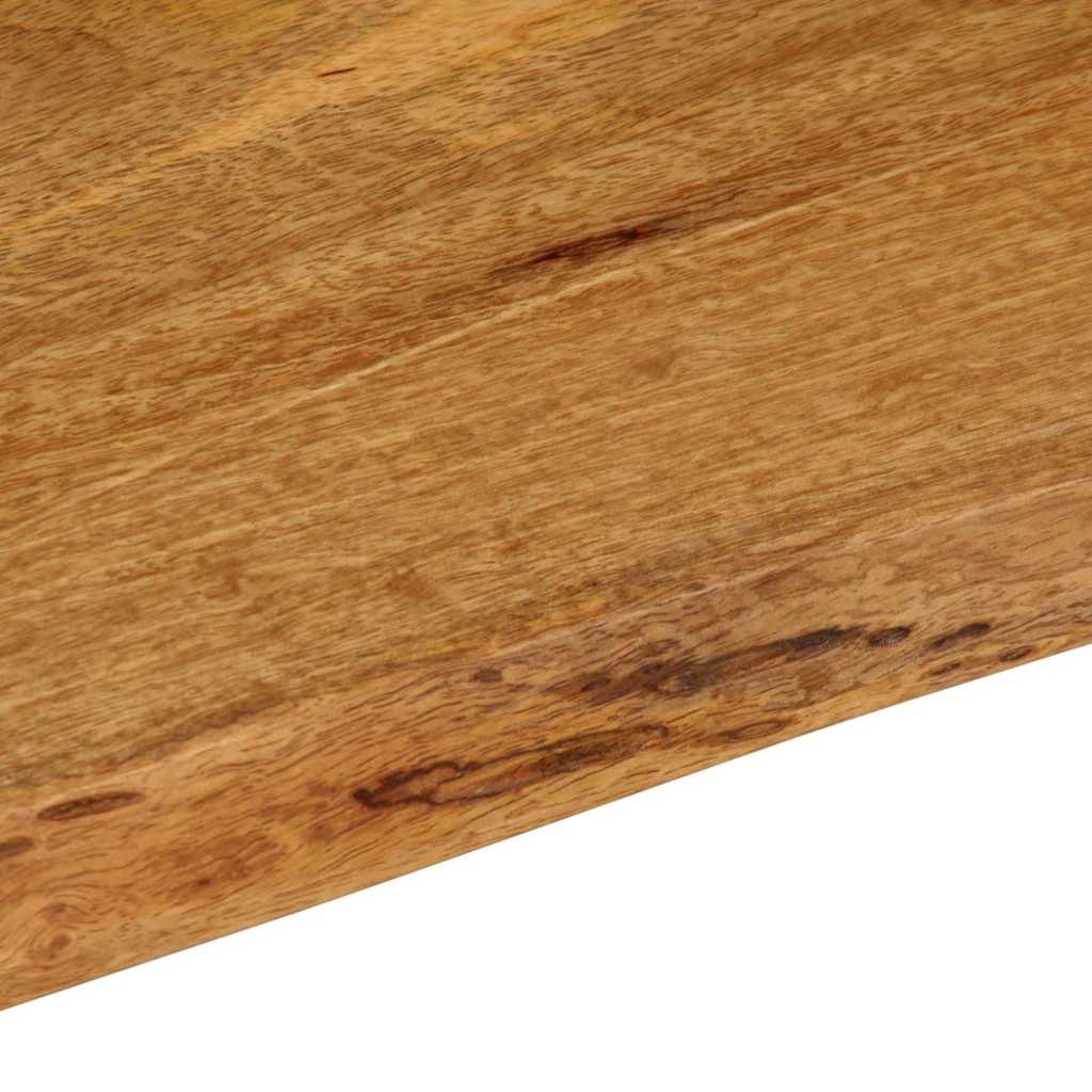 Tischplatte 40x40x2,5 cm Rechteckig Massivholz Akazie Baumkante