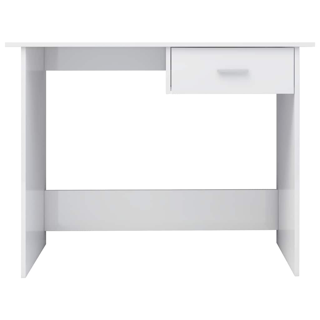 Schreibtisch Weiß 100x50x76 cm Holzwerkstoff