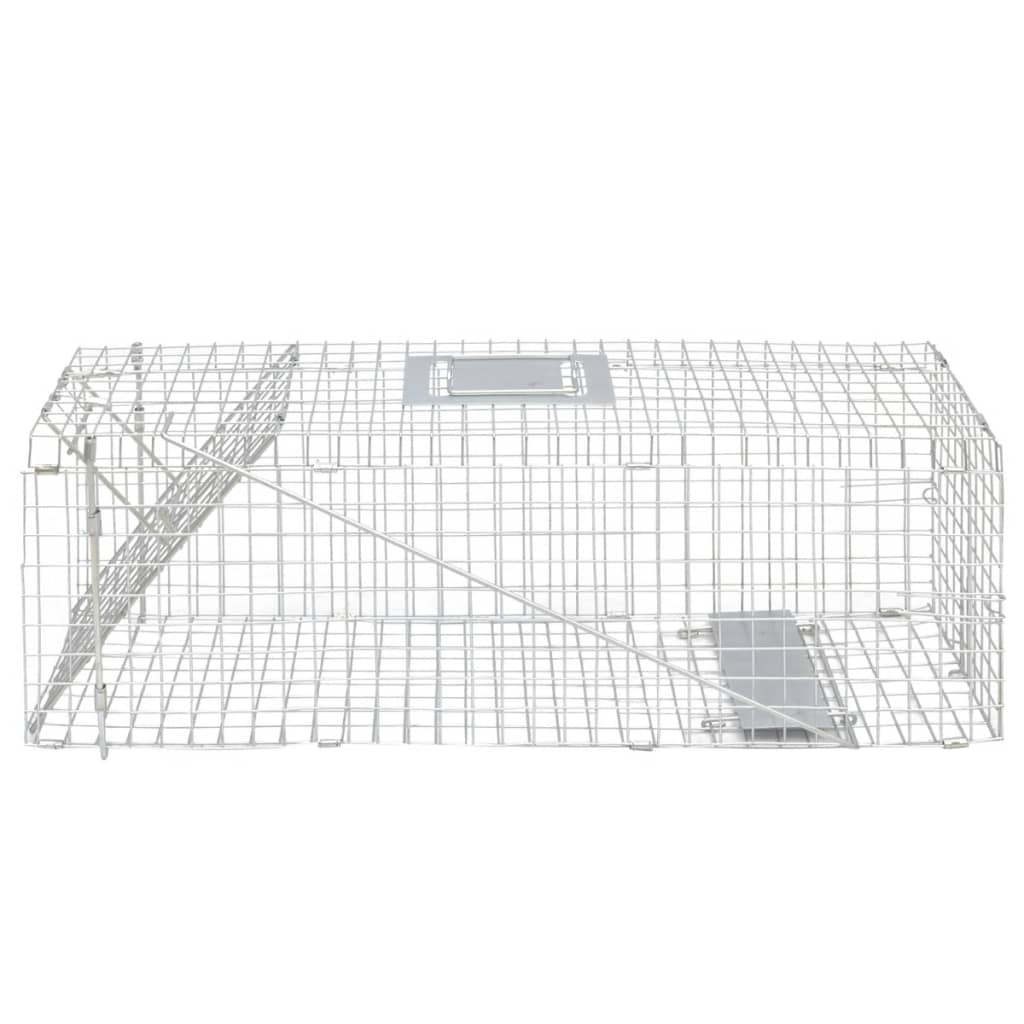 Tierfalle 64,5 x 25 x 26,5 cm Verzinktes Eisen