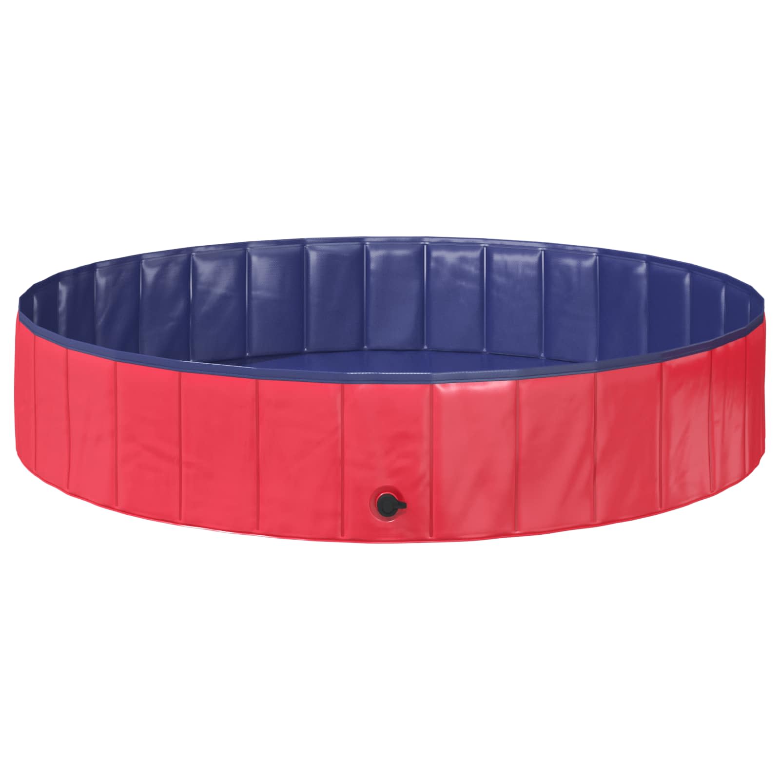 Kinder Schwimmbecken Rot Ø 80 x 20 cm
