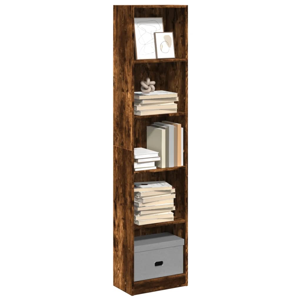 Bücherregal Weiß 40x24x75 cm Holzwerkstoff