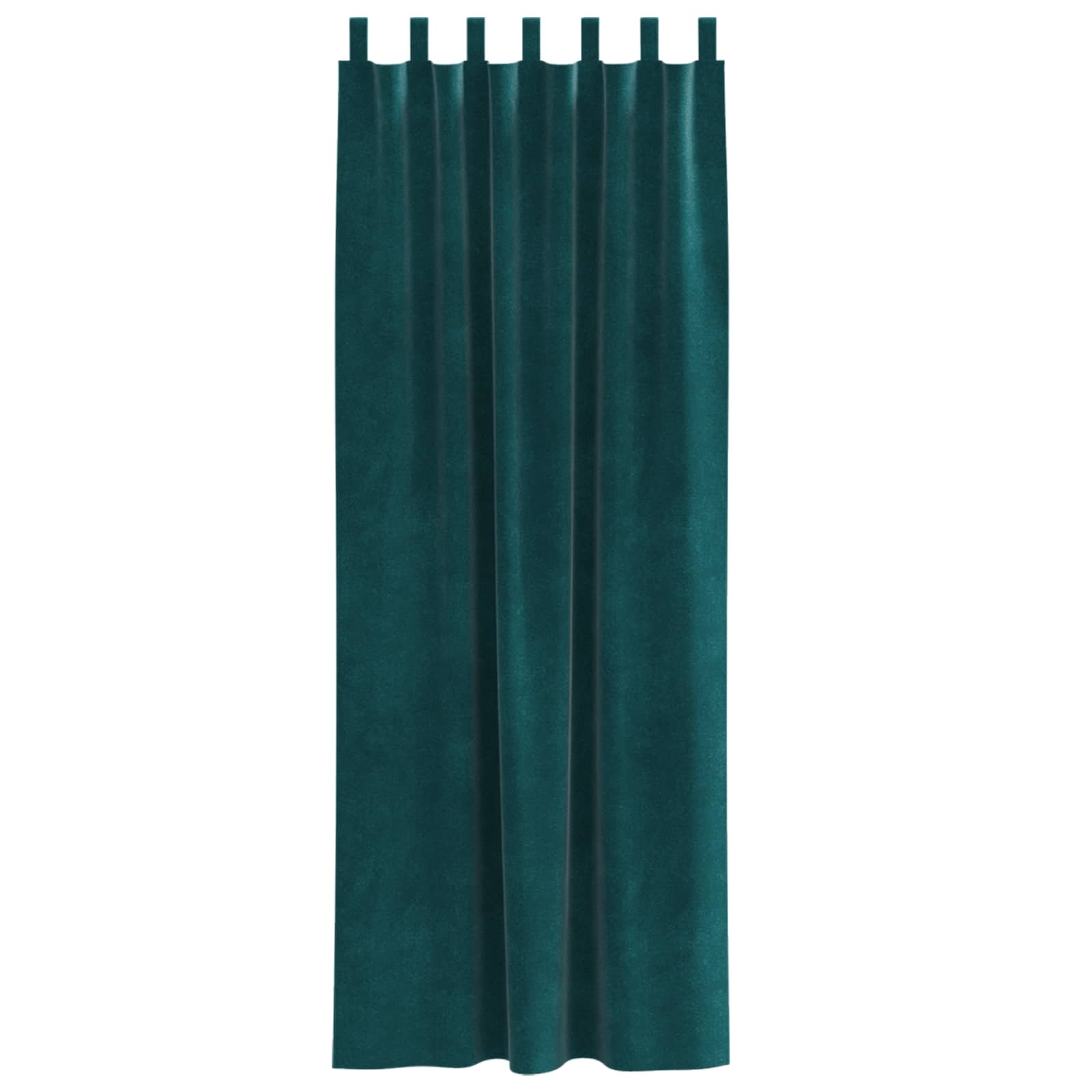 Verdunkelungsvorhänge 2 pcs Schwarz 140 x 140 cm Samt