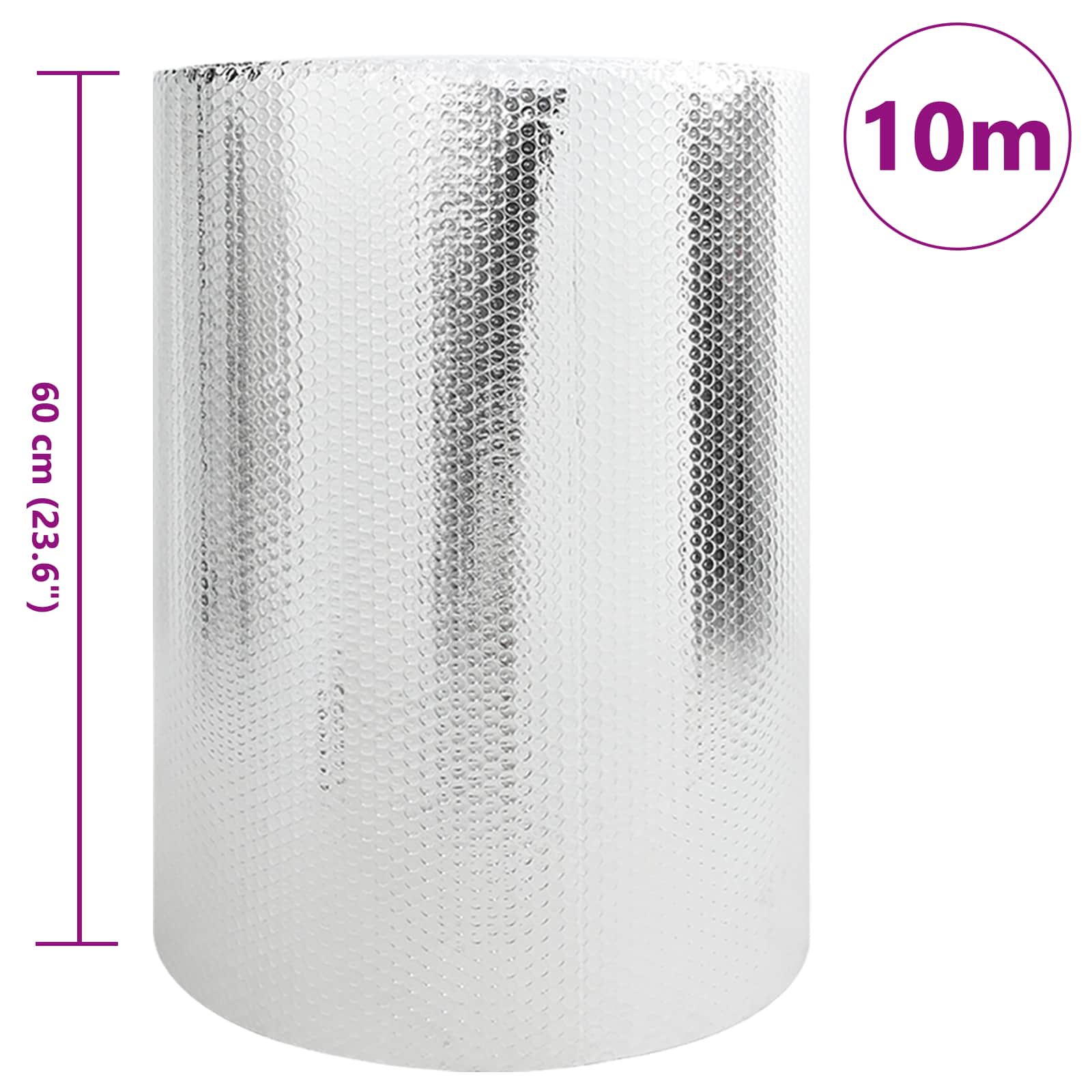 Heizkörper-Reflektorfolie Silber 5 x 0,6 m Polyethylen