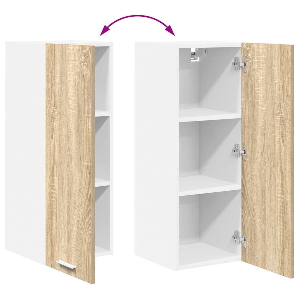 Unterschrank Lyon Weiß 60x46x81,5 cm Holzwerkstoff