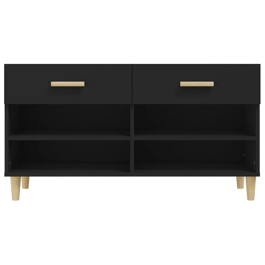 Schuhschrank Weiß 102x35x55 cm Holzwerkstoff