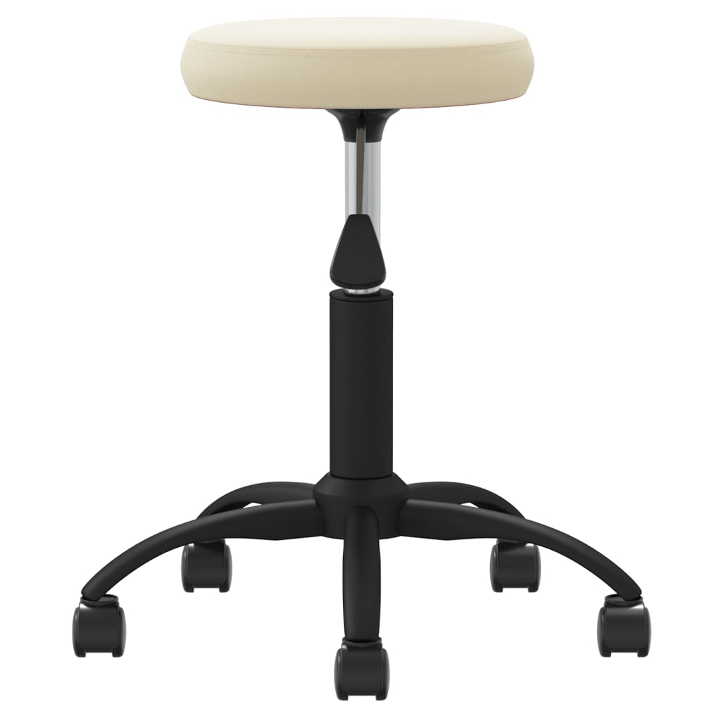 Massagehocker Samt Senfgelb