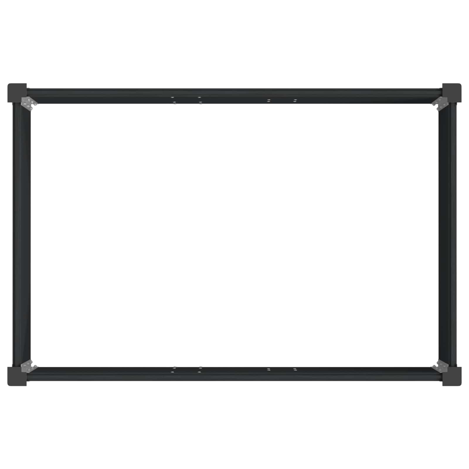 Garten-Hochbeet 200x50x54 cm WPC Grau