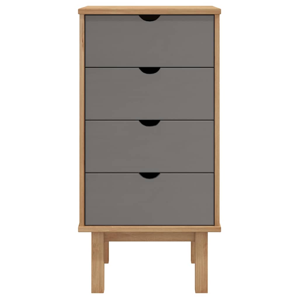 Schubladenschrank OTTA 45x39x90 cm Massivholz