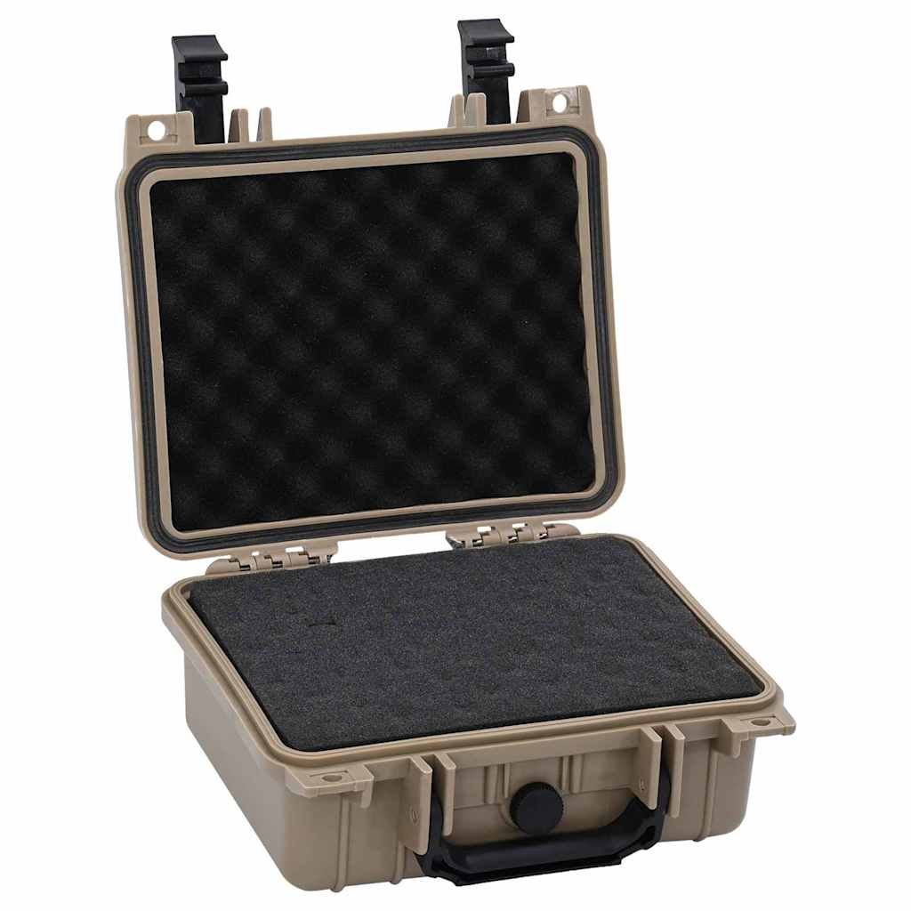 Koffer für Flugreise Tragbar Schwarz 46,5x21,5x17,5 cm PP