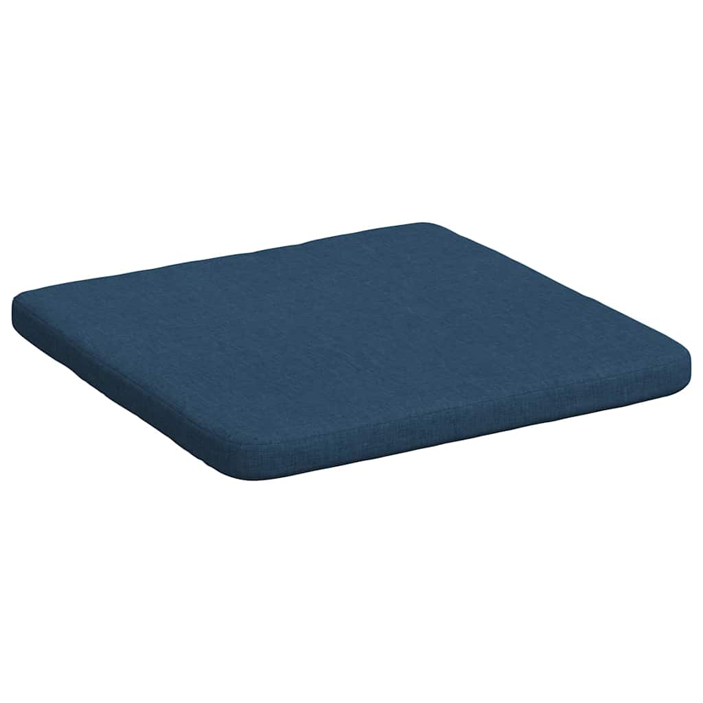 Sitzkissen 4 pcs Hellgrau 40 x 40 x 3 cm Stoff