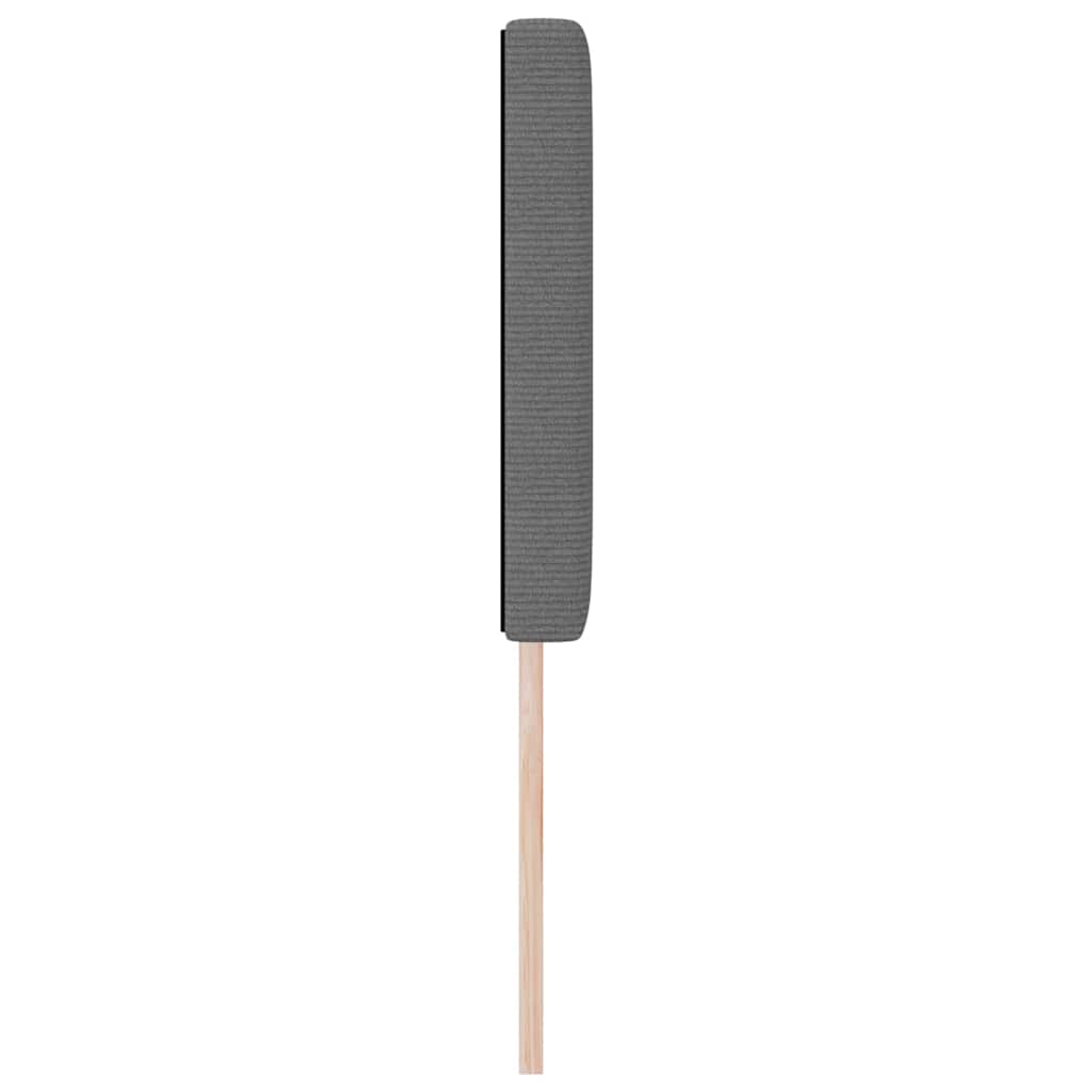 Kopfteil Hellgrau 80 cm Cordstoff