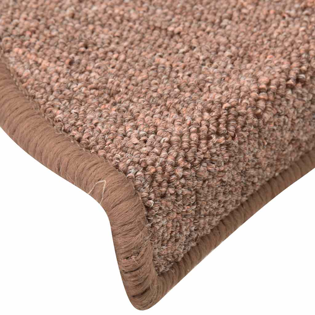 Stufenmatten 15 Stk. 56x17x3 cm Anthrazit Halbrund