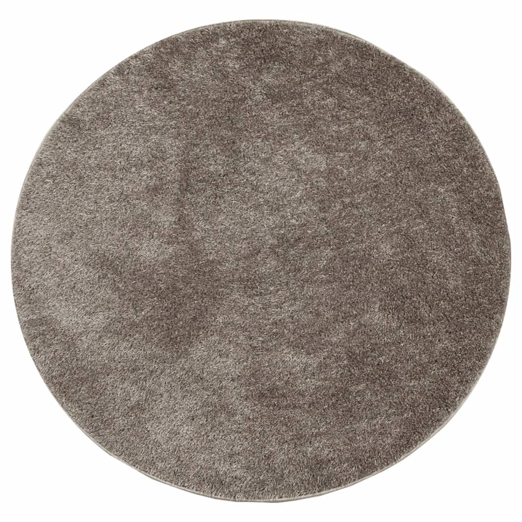 Teppich ISTAN Hochflor Glänzend Anthrazit 100x200 cm