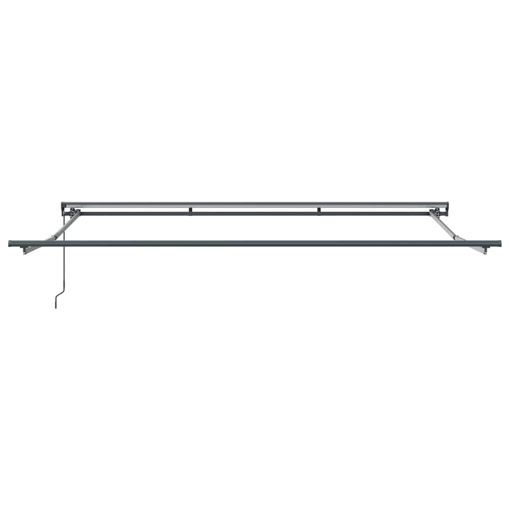 Markisenrahmen Verstellbar Weiß 2,5 x 2 m Stahl