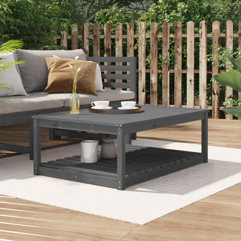 Gartentisch 82,5x50,5x45 cm Massivholz Kiefer