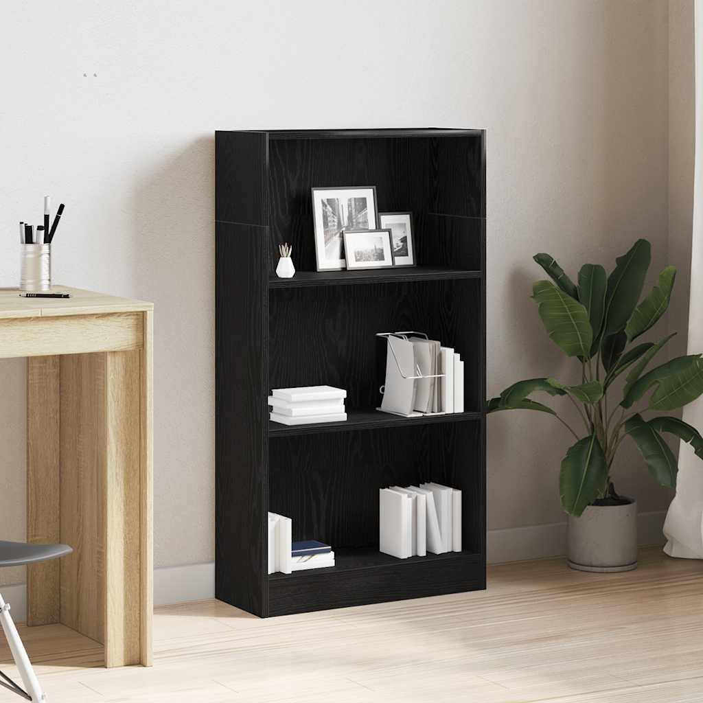 Bücherregal Weiß 40x24x75 cm Holzwerkstoff