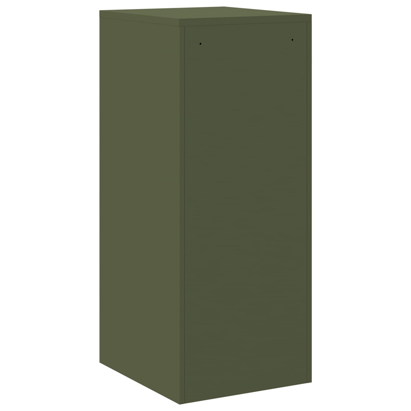 Aktenschrank 2 pcs Schwarz 44 x 50 x 139 cm Kaltgewalzter Stahl