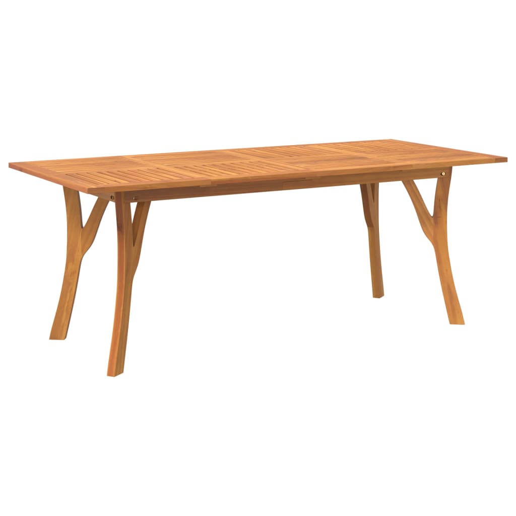 Gartentisch 85x85x75 cm Massivholz Akazie