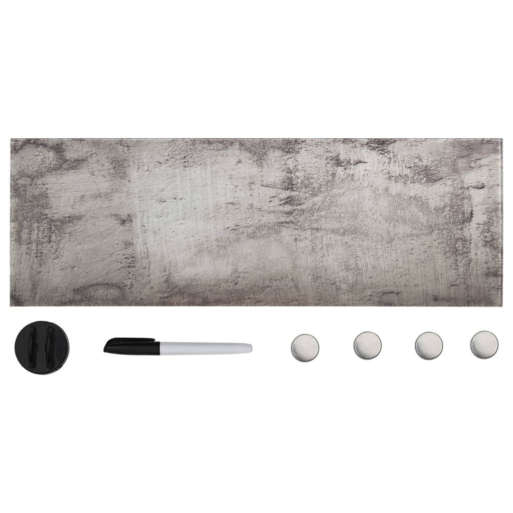 Magnettafel Wandmontage Glas 50x50 cm