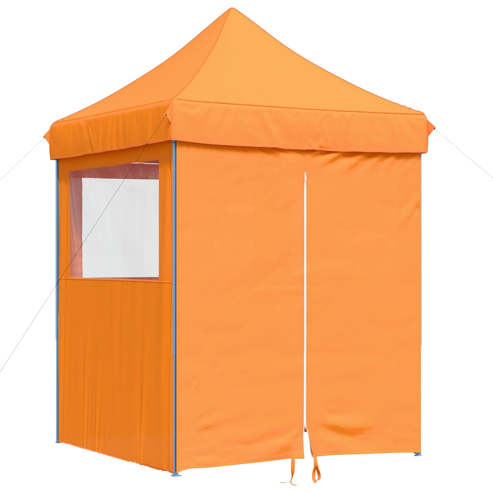 Partyzelt Faltbar Pop-Up Schwarz 200x200x306 cm