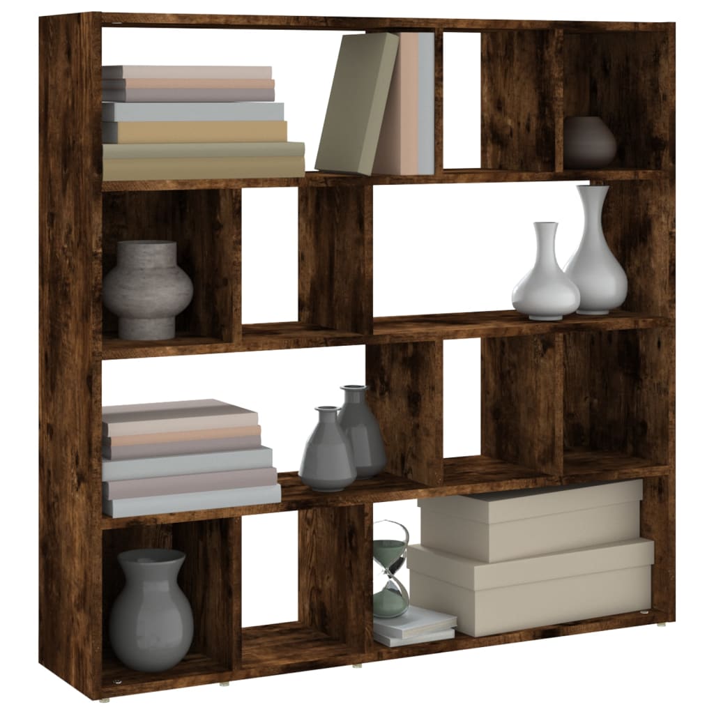 Bücherregal/Raumteiler Weiß 105x24x102 cm