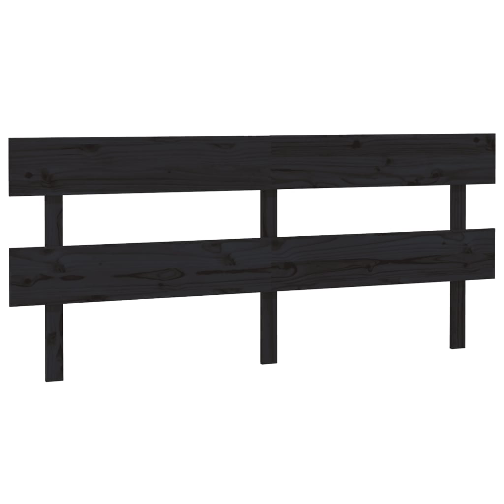 Bett-Kopfteil 78,5x3x81 cm Massivholz Kiefer