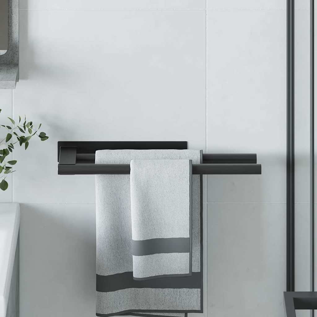 Handtuchhalter Silber 40 x 9 x 4 cm Edelstahl