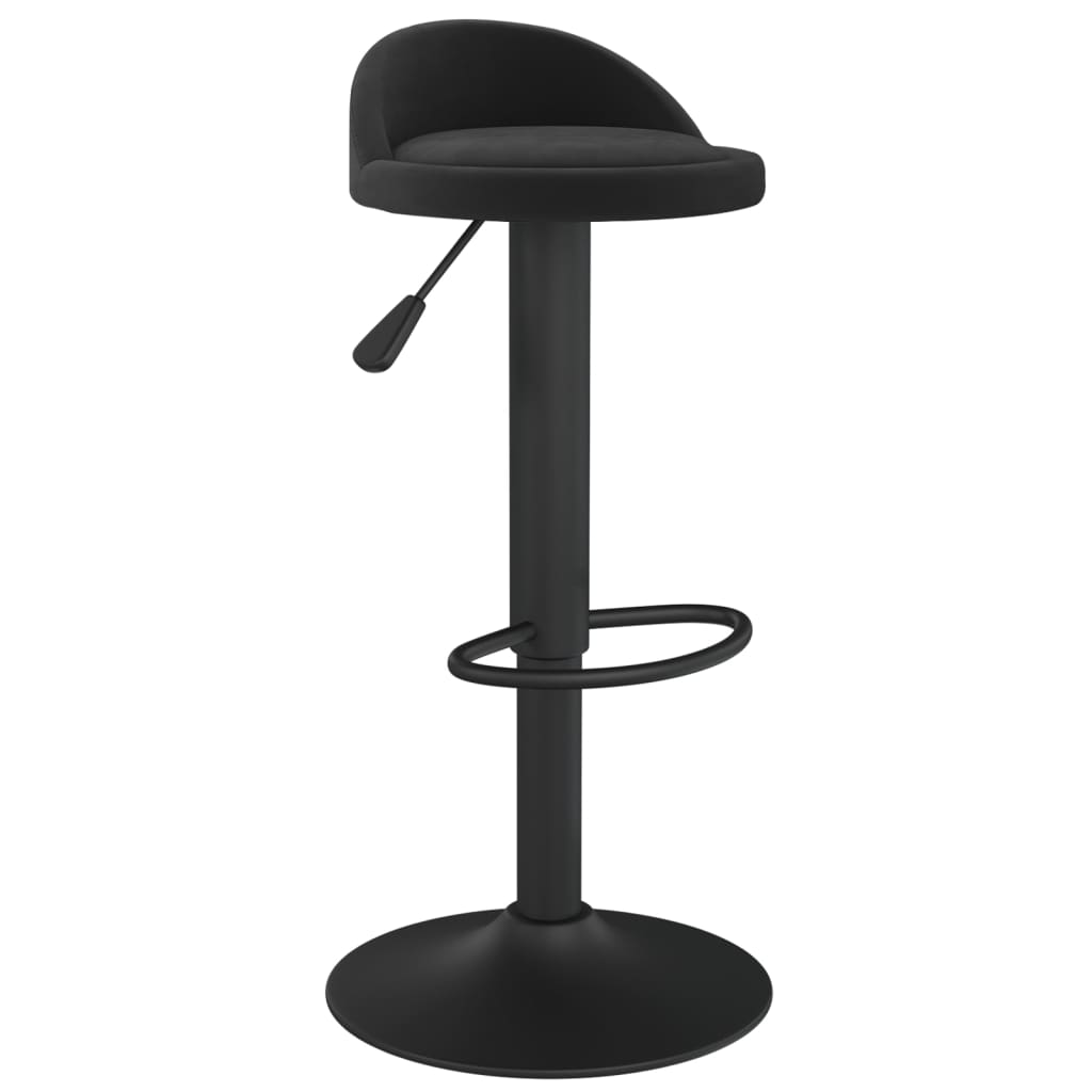 Barhocker Dunkelgrün Samt
