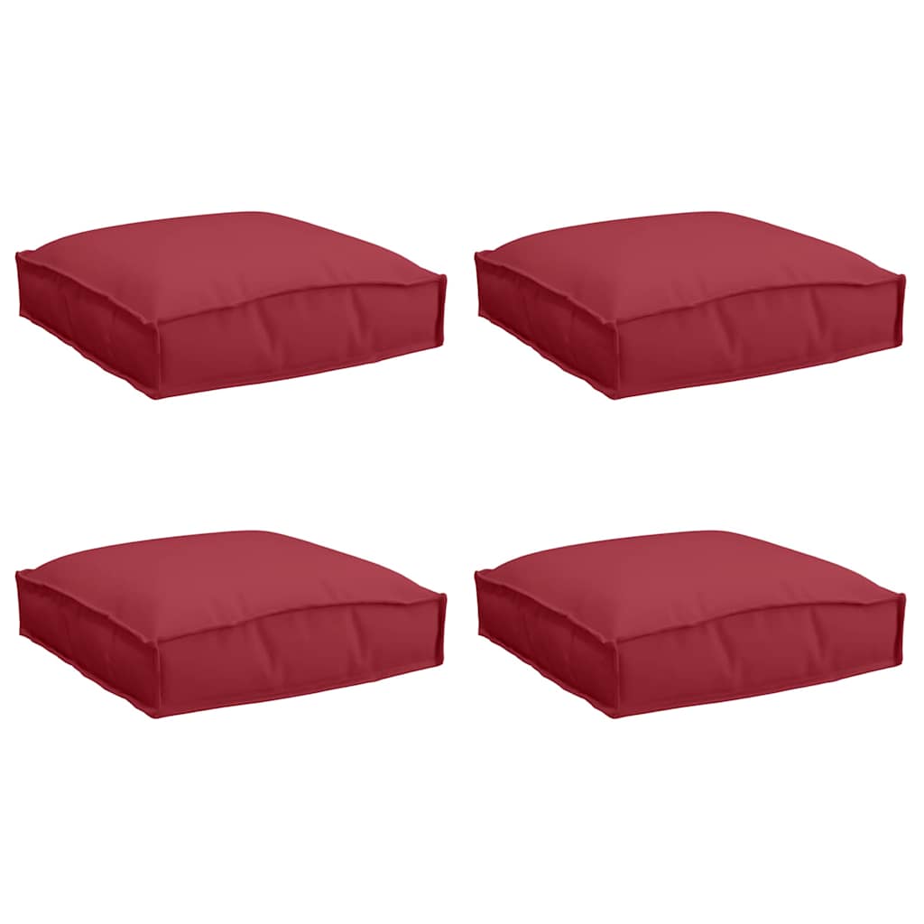 Kissen 2 pcs Anthrazit 40 x 40 x 8 cm Oxford-Stoff