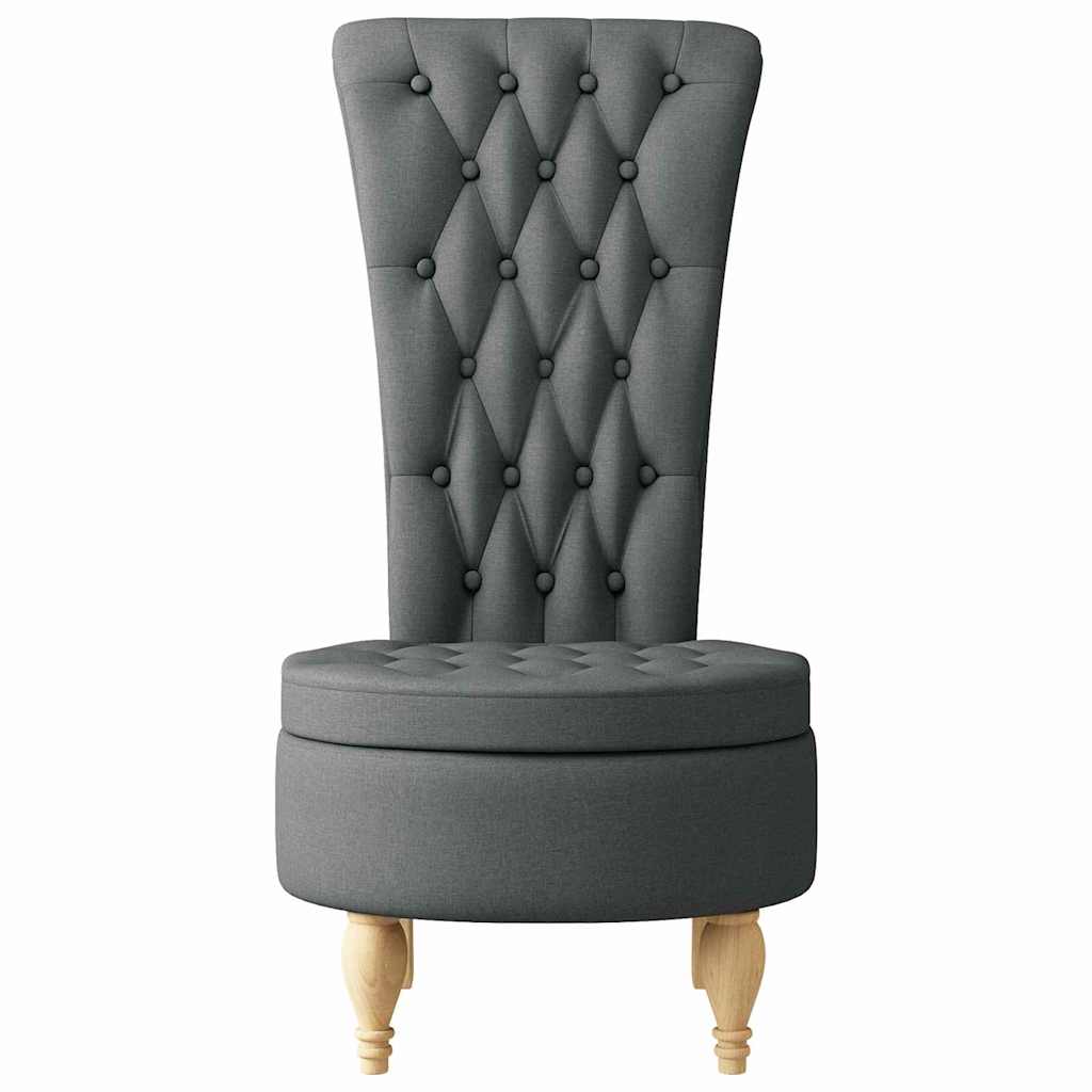 Schlafsessel Hellgrau 56,5 x 70 x 110 cm Stoff