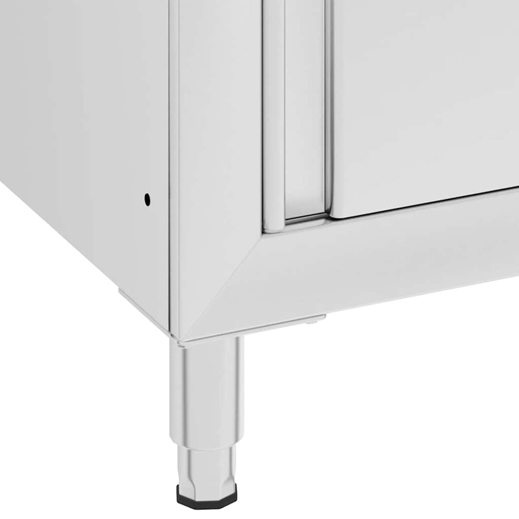 Gewerbe-Küchenschrank mit 2 Schubladen 50x60x96 cm
