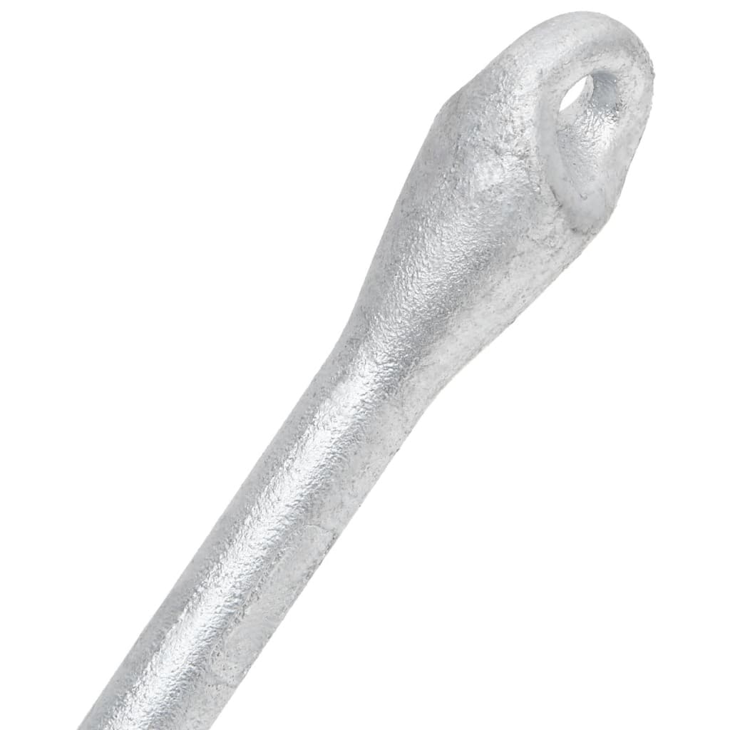Klappanker Silber 0,7 kg Feuerverzinktes Gusseisen