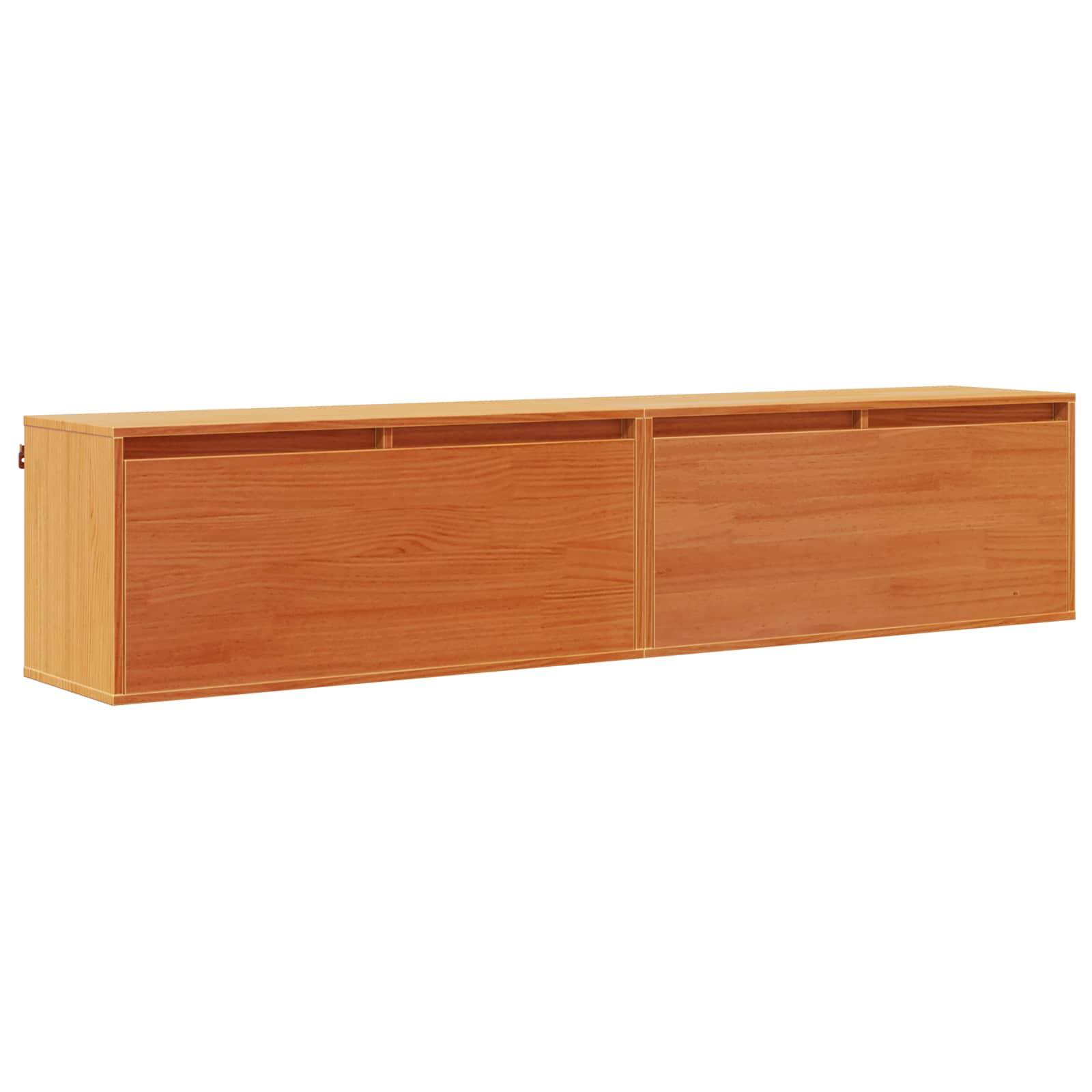 Wandschrank 80x30x35 cm Massivholz Kiefer