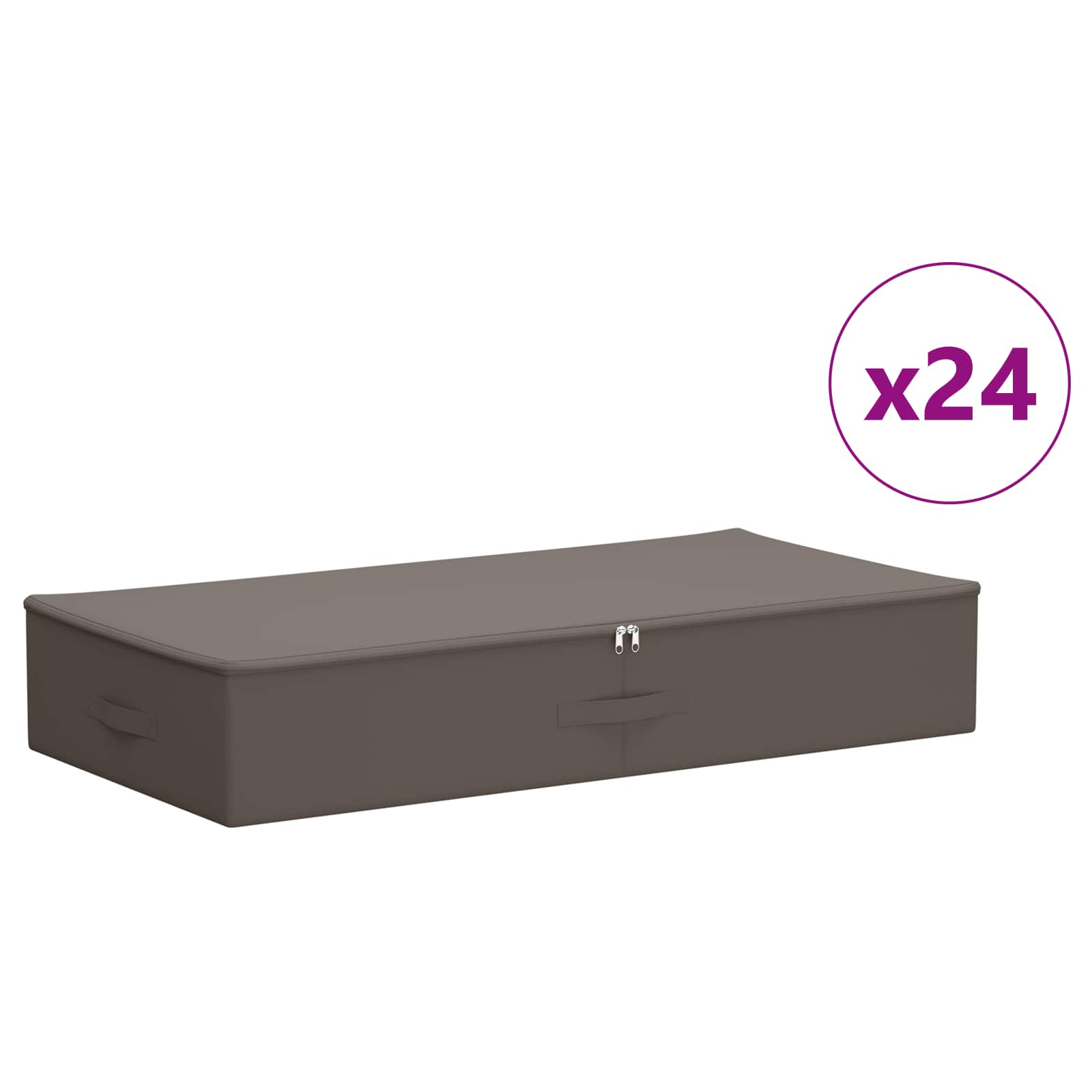 Aufbewahrungsbox Stoff 50x30x25 cm Anthrazit