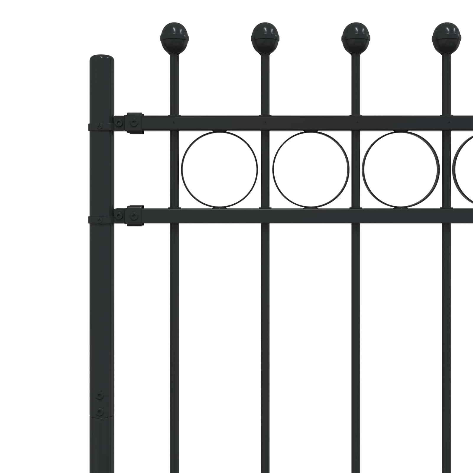 Ringzaun TILBURG Schwarz