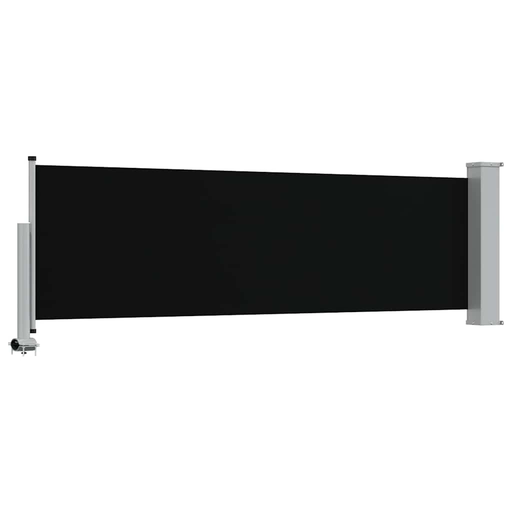 Seitenmarkise 60 x 300 cm 100% Polyester Eisen Stahl