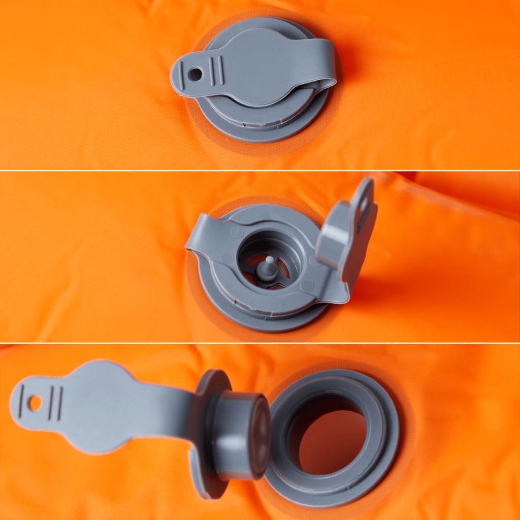 Selbstaufblasende Isomatte mit Kissen Blau