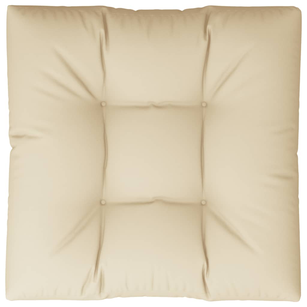 Palettenkissen Anthrazit 50x50x12 cm Stoff