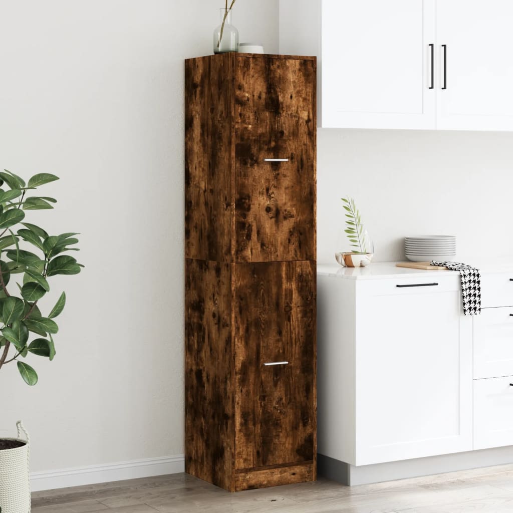 Apothekerschrank Weiß 30 x 41 x 174,5 cm Holzwerkstoff