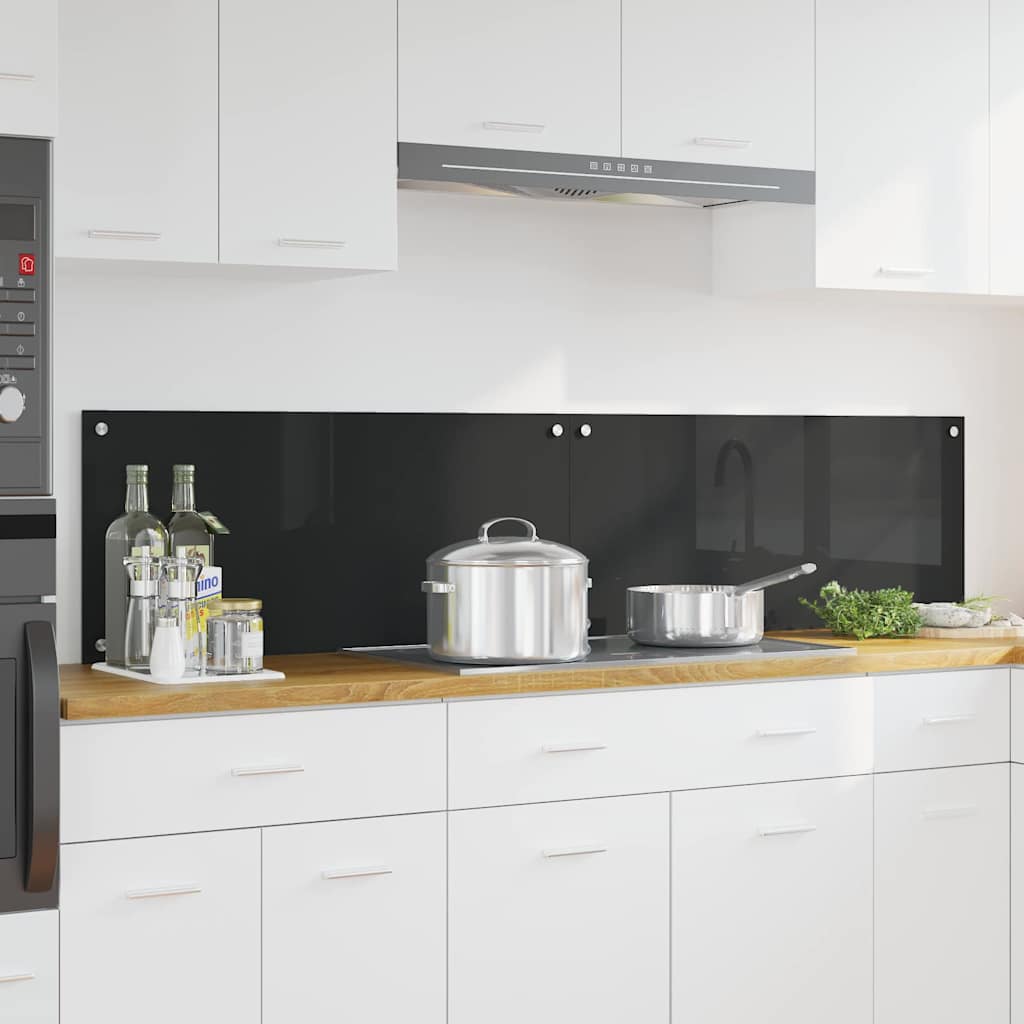 Küchenrückwand 2 pcs Weiß 70 x 40 cm Gehärtetes Glas
