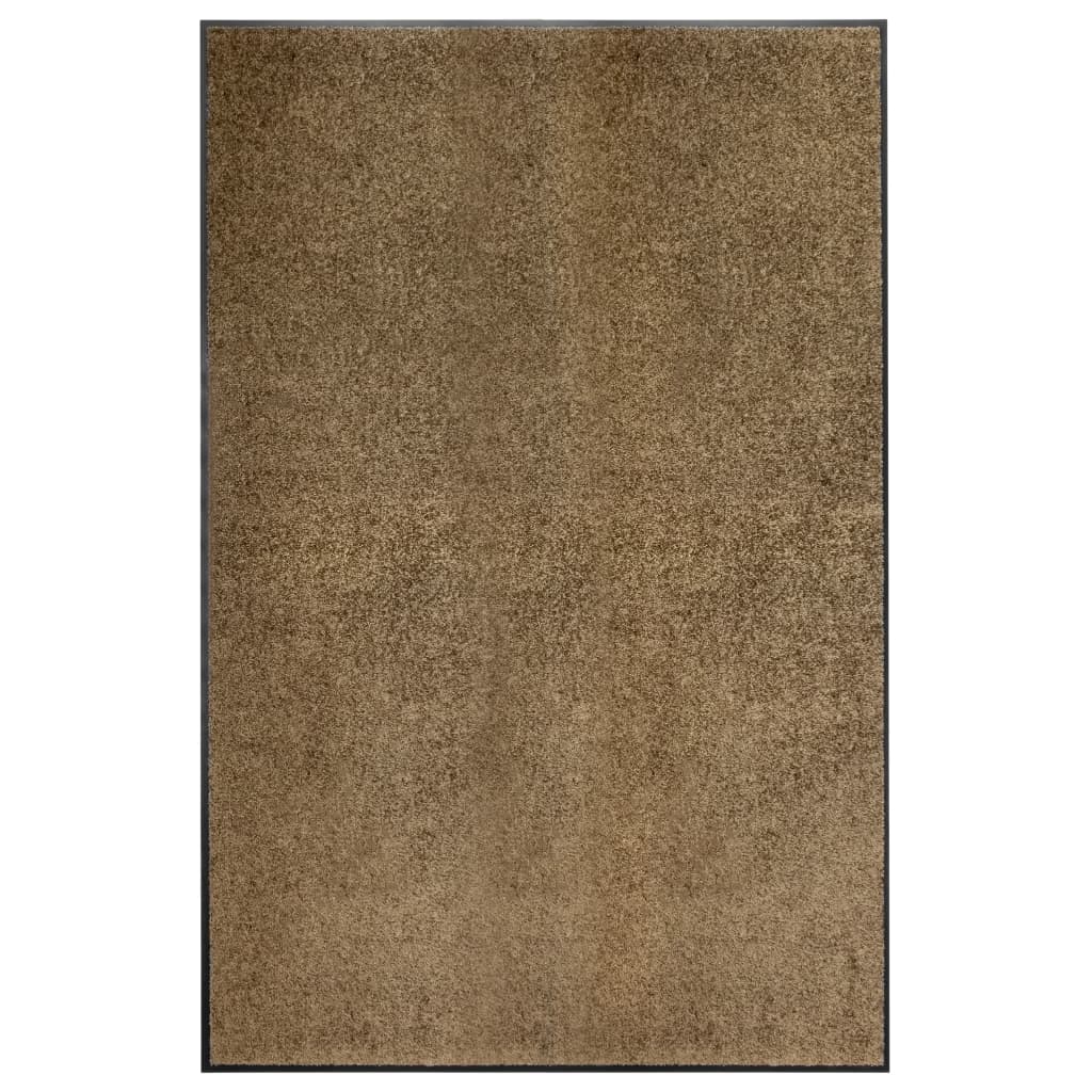 Fußmatte Waschbar Anthrazit 120x180 cm