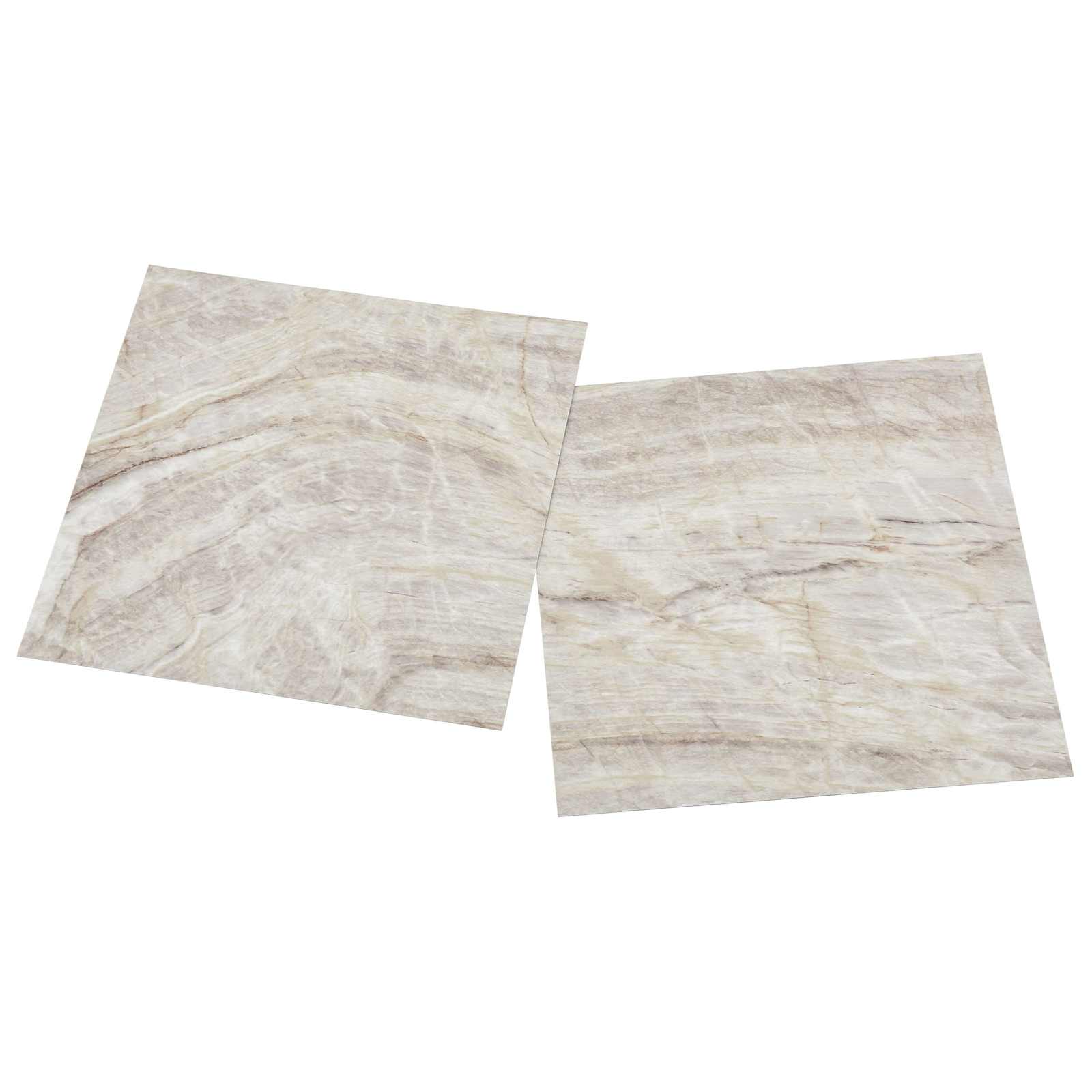 Selbstklebende Bodenplanken 30,5 x 30,5 cm 20 pcs PVC Betongrau