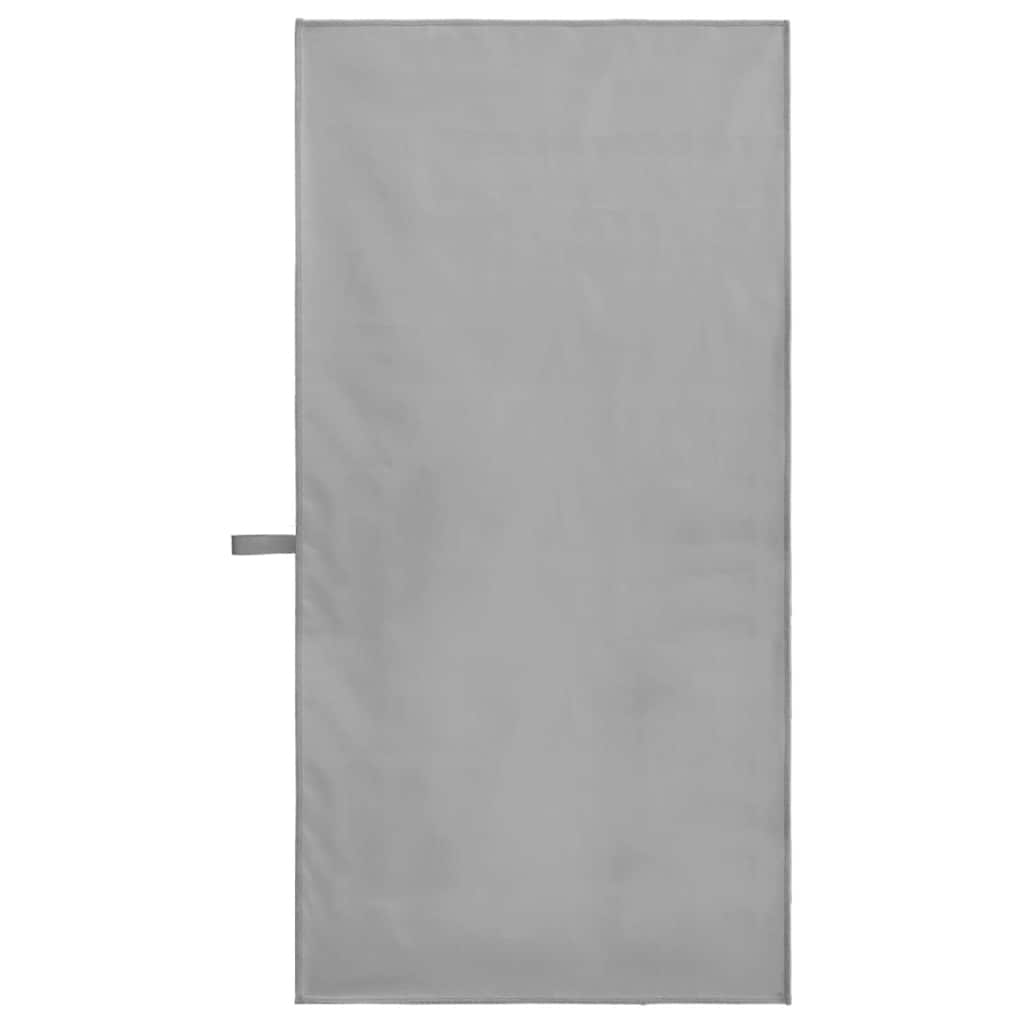 Sporthandtücher 2 pcs Schwarz 50 x 30 cm Polyester und Polyamid