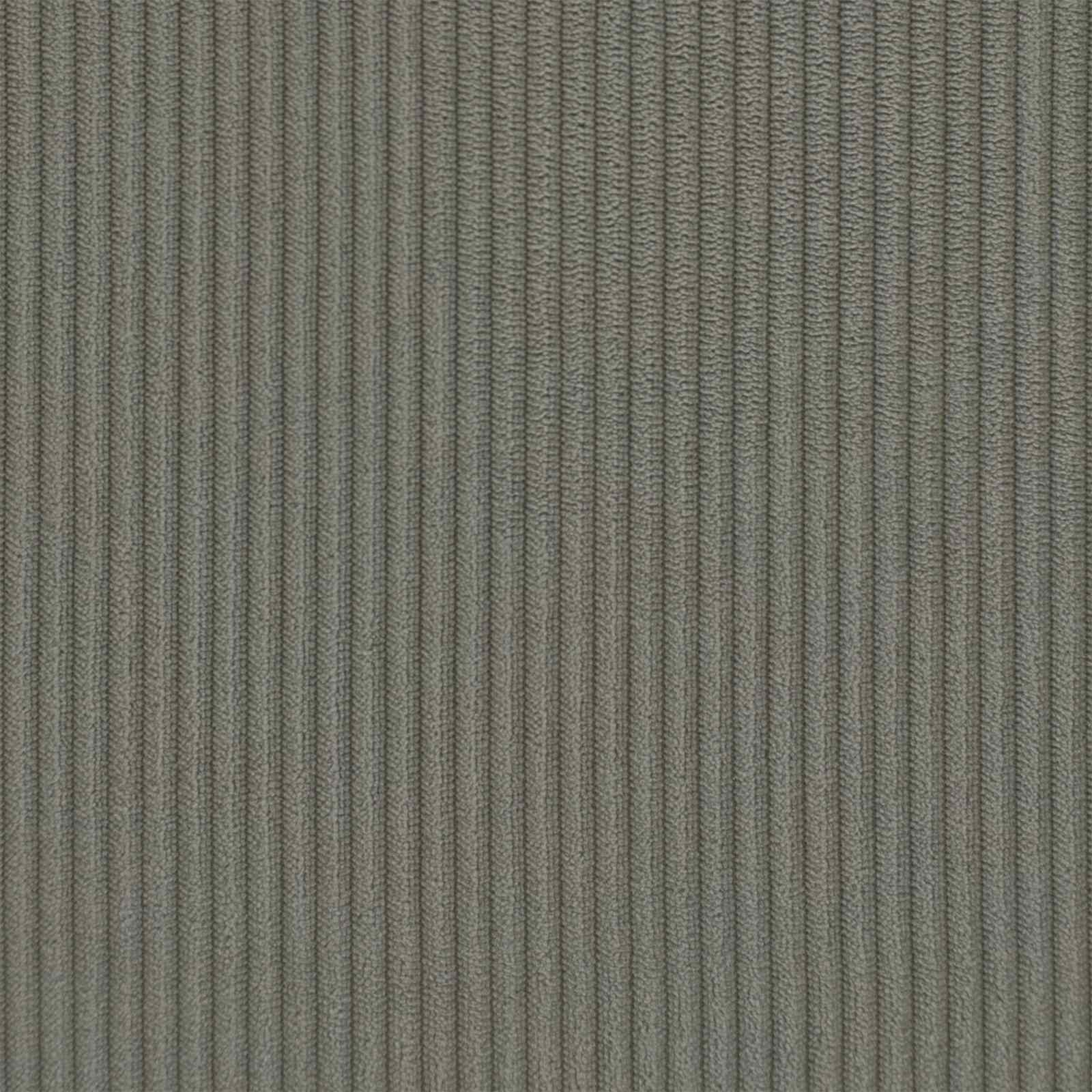 Gepolsterte Bank mit Rückenlehne Hellgrau 110 x 60 x 76 cm