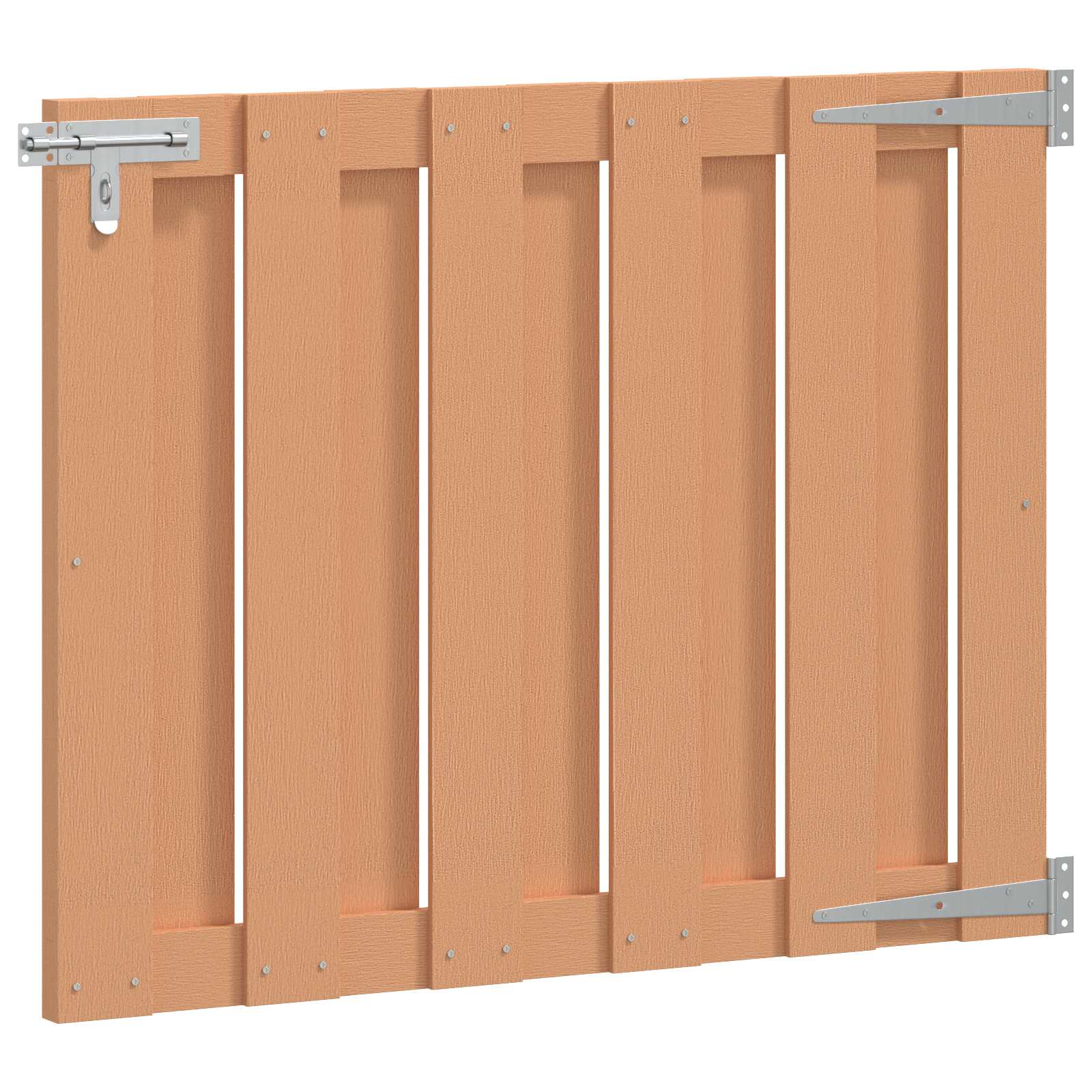 Gartentor WPC 100x112 cm Grau