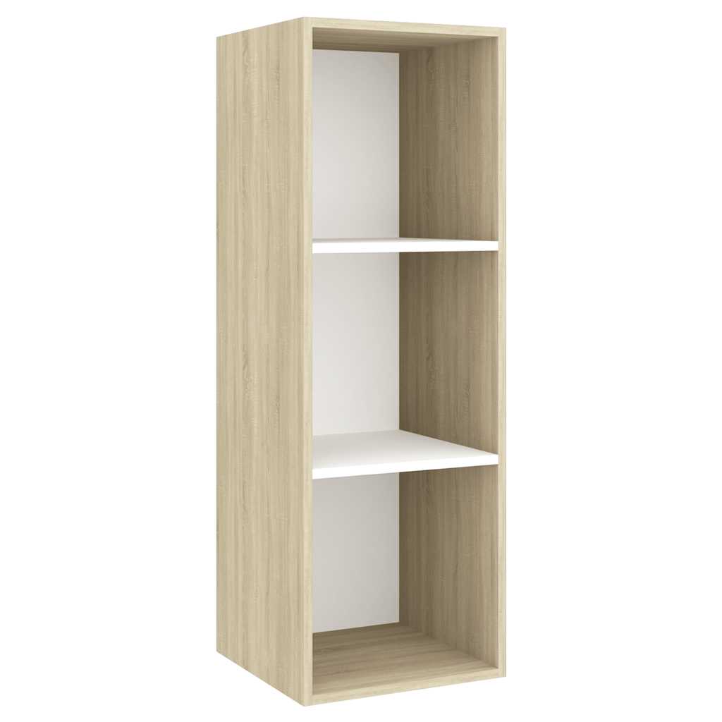 2-tlg. TV-Schrank-Set Weiß Holzwerkstoff