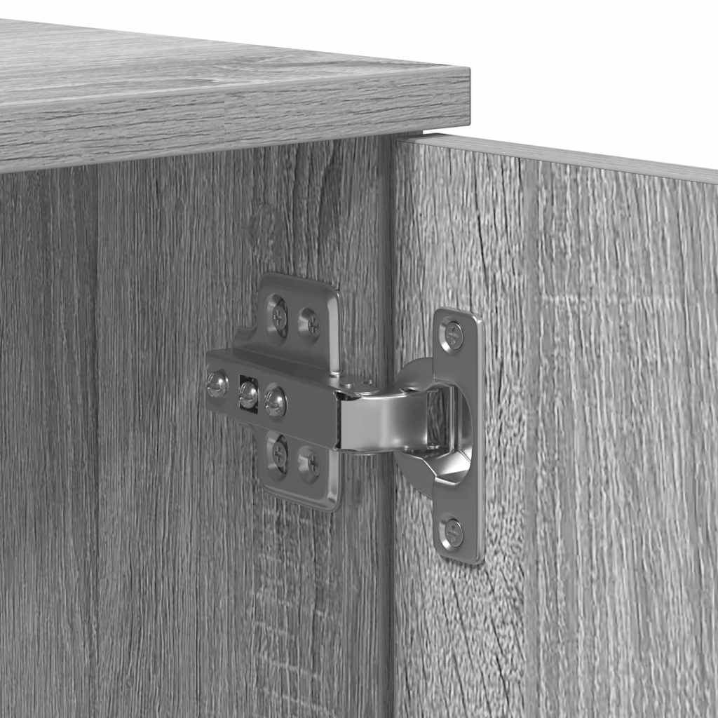 Aufbewahrungsbettgestell mit Speicher Weiß 80 cm Holzwerkstoff